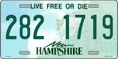 NH license plate 2821719