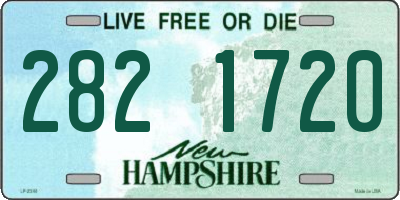 NH license plate 2821720