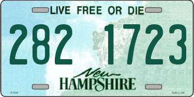NH license plate 2821723