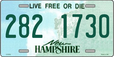 NH license plate 2821730