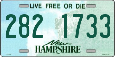 NH license plate 2821733