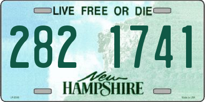 NH license plate 2821741