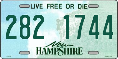 NH license plate 2821744