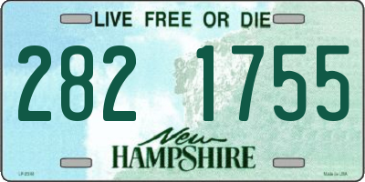 NH license plate 2821755