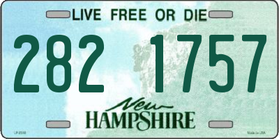 NH license plate 2821757
