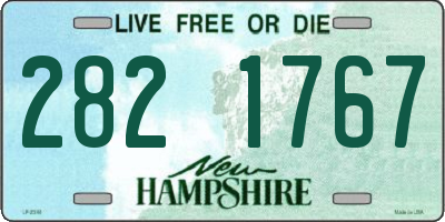 NH license plate 2821767
