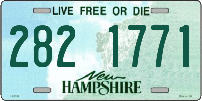 NH license plate 2821771