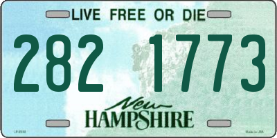 NH license plate 2821773