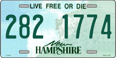 NH license plate 2821774