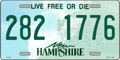 NH license plate 2821776