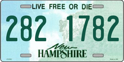 NH license plate 2821782