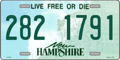 NH license plate 2821791