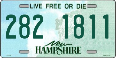 NH license plate 2821811