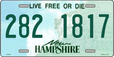 NH license plate 2821817