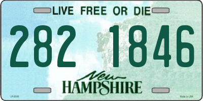 NH license plate 2821846