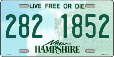 NH license plate 2821852
