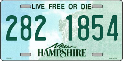 NH license plate 2821854