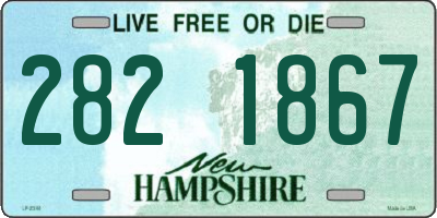 NH license plate 2821867