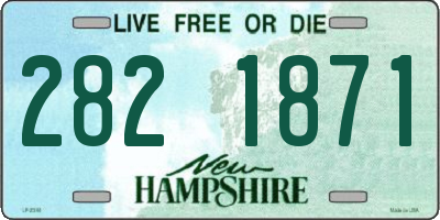NH license plate 2821871