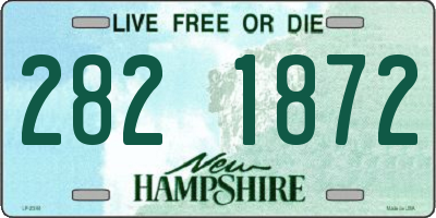 NH license plate 2821872