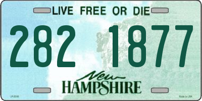 NH license plate 2821877
