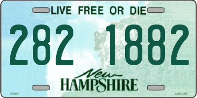 NH license plate 2821882