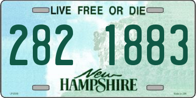 NH license plate 2821883