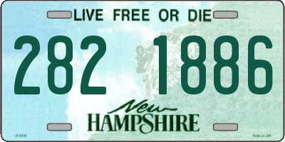 NH license plate 2821886