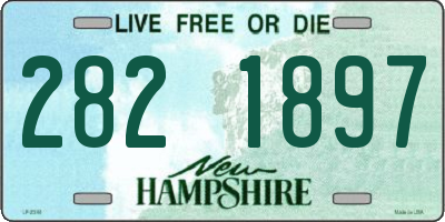NH license plate 2821897