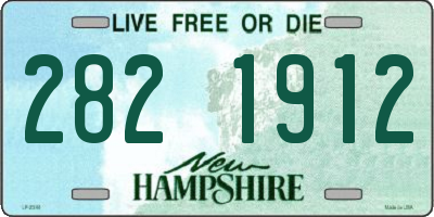 NH license plate 2821912