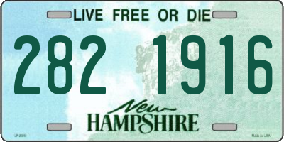 NH license plate 2821916