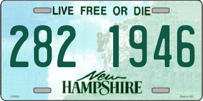 NH license plate 2821946