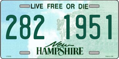 NH license plate 2821951