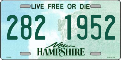 NH license plate 2821952