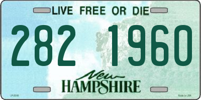 NH license plate 2821960