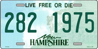 NH license plate 2821975