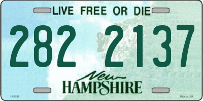 NH license plate 2822137