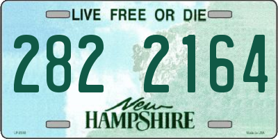 NH license plate 2822164