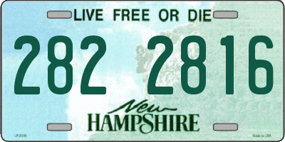 NH license plate 2822816