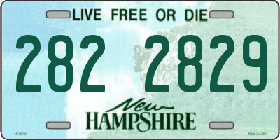 NH license plate 2822829