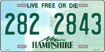NH license plate 2822843