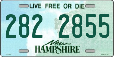 NH license plate 2822855