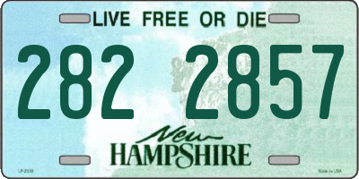 NH license plate 2822857