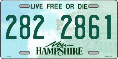 NH license plate 2822861