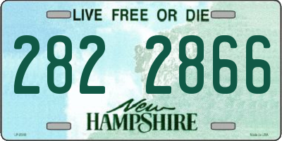 NH license plate 2822866