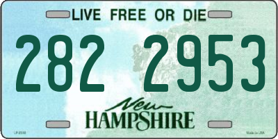 NH license plate 2822953
