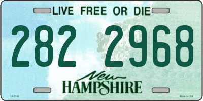 NH license plate 2822968