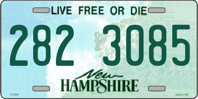 NH license plate 2823085