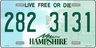 NH license plate 2823131