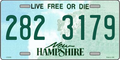 NH license plate 2823179